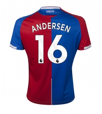 Crystal Palace Joachim Andersen #16 Replika Hjemmebanetrøje 2023-24 Kortærmet